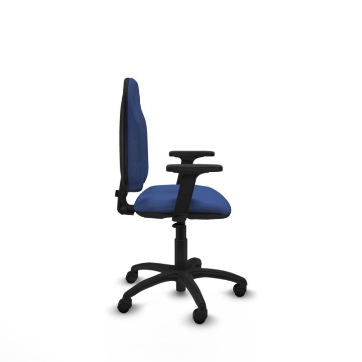 Algarra CP bali azul marino brazos 2D base poliamida ruedas nailon 50mm