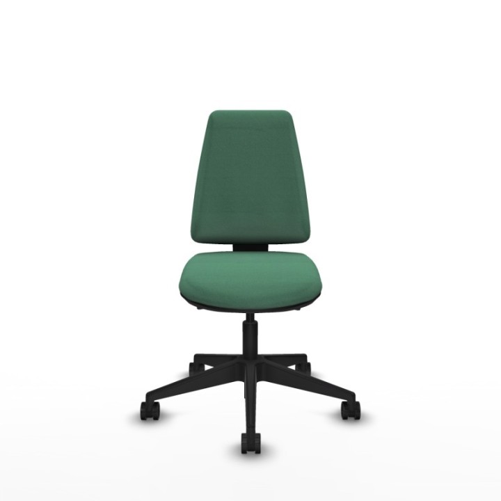 Elche AS bali verde esmeralda base piramidal ruedas nailon 65mm