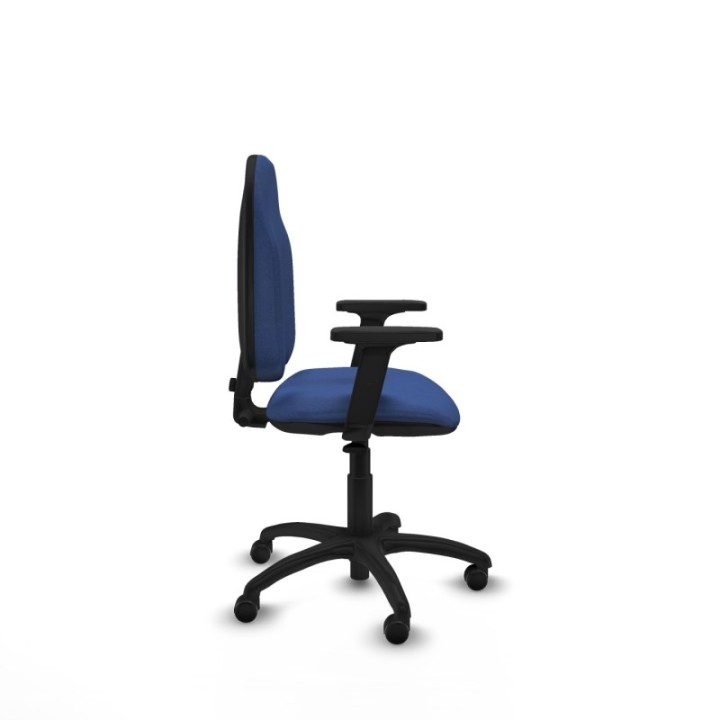 Algarra CP bali azul marino brazos 2D base poliamida ruedas engomadas 50mm