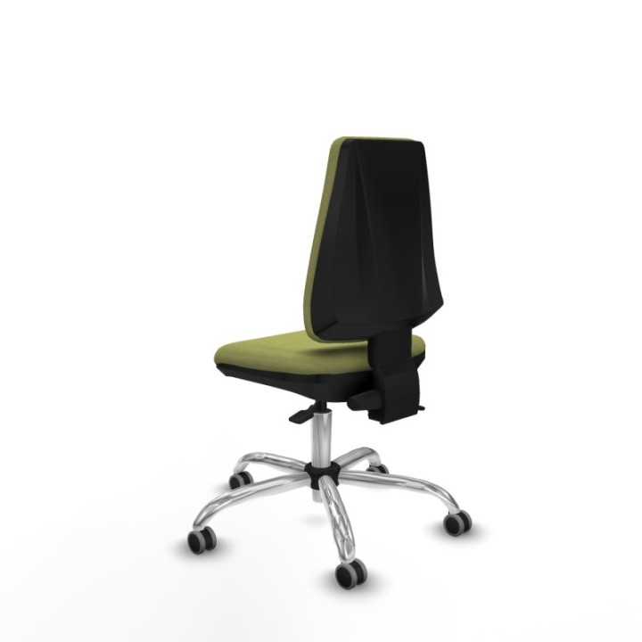 Elche AS bali verde oliva base cromada ruedas engomadas 65mm