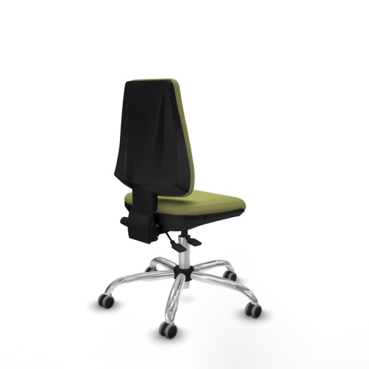 Elche AS bali verde oliva base cromada ruedas engomadas 65mm