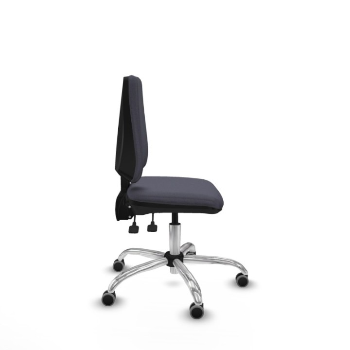 Elche AS bali gris oscuro base cromada ruedas engomadas 65mm