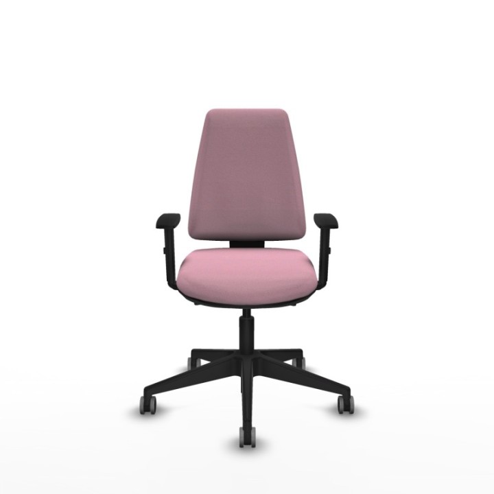 Elche AS bali rosa brazos 1D base piramidal ruedas engomadas 65mm