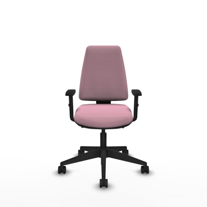 Elche AS bali rosa brazos 1D base piramidal ruedas nailon 65mm