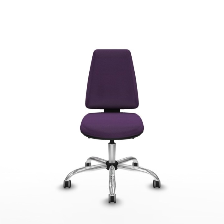 Elche AS bali morado base cromada ruedas engomadas 65mm