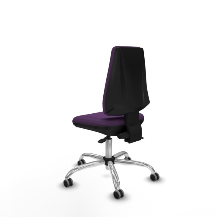 Elche AS bali morado base cromada ruedas engomadas 65mm