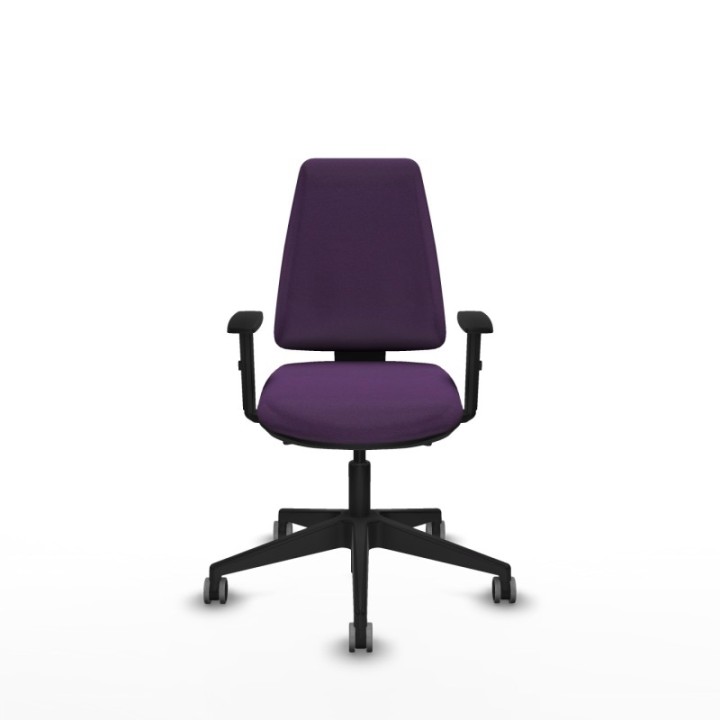 Elche AS bali morado brazos 1D base piramidal ruedas engomadas 65mm