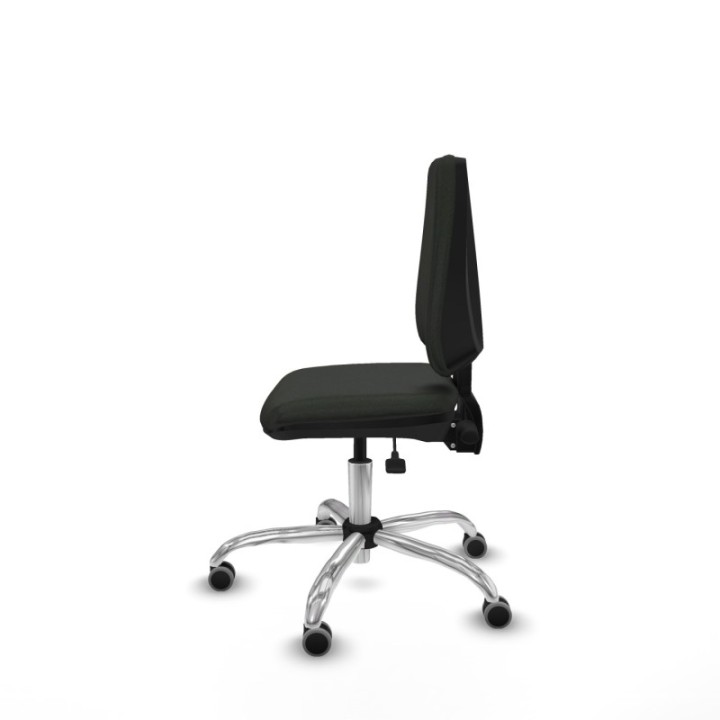 Elche AS bali negro base cromada ruedas engomadas 65mm