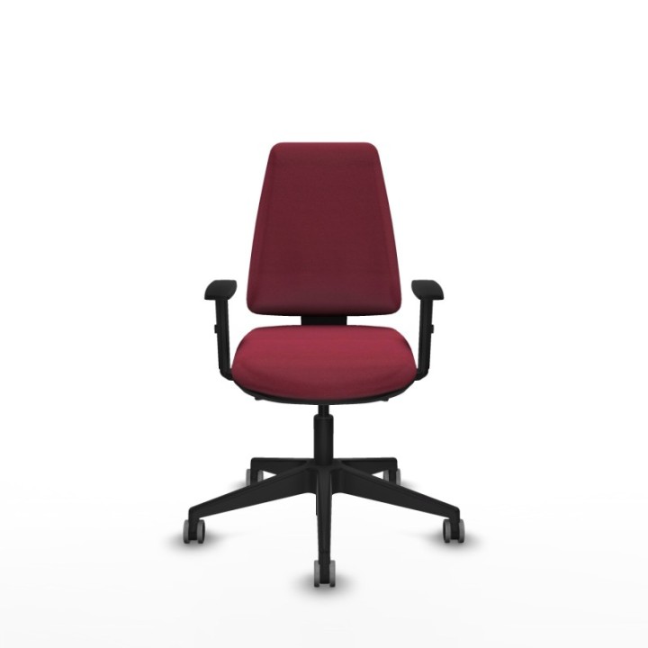 Elche AS bali granate brazos 1D base piramidal ruedas engomadas 65mm