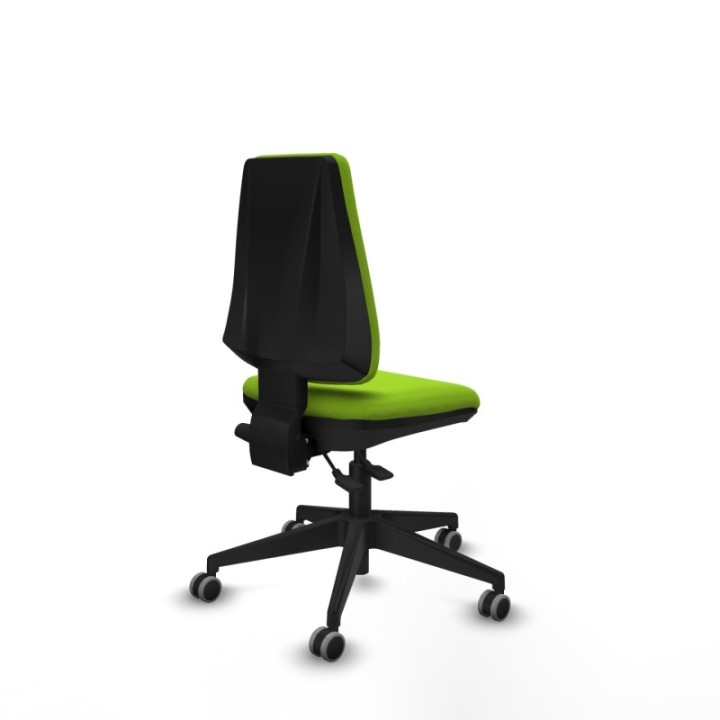 Elche AS similpiel pistacho base piramidal ruedas engomadas 65mm