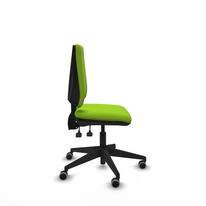 Elche AS similpiel pistacho base piramidal ruedas engomadas 65mm