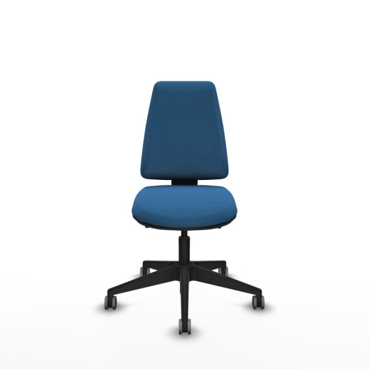 Elche AS similpiel azul claro base piramidal ruedas engomadas 65mm