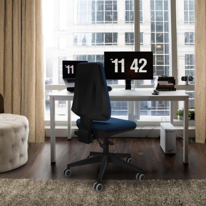 Elche AS similpiel turquesa base piramidal ruedas engomadas 65mm