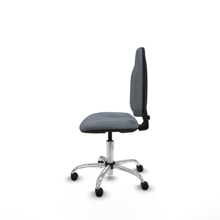 Algarra CP bali gris  base cromada ruedas autofrenantes 50mm