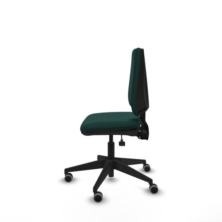 Elche AS similpiel verde botella base piramidal ruedas engomadas 65mm