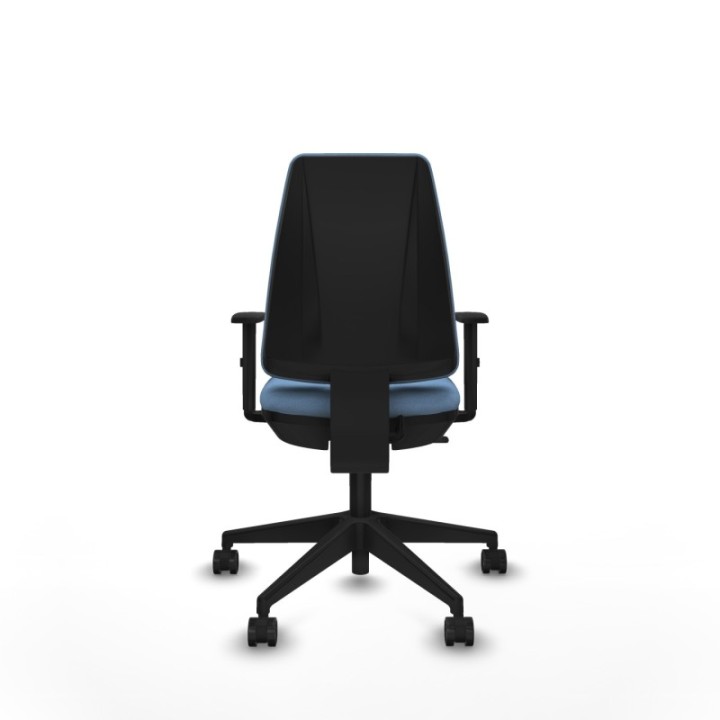 Elche CP bali azul cielo brazos 1D base piramidal ruedas nailon 65mm