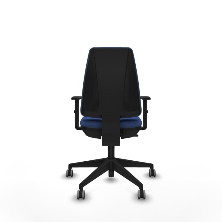 Elche CP bali azul marino brazos 1D base piramidal ruedas engomadas 65mm