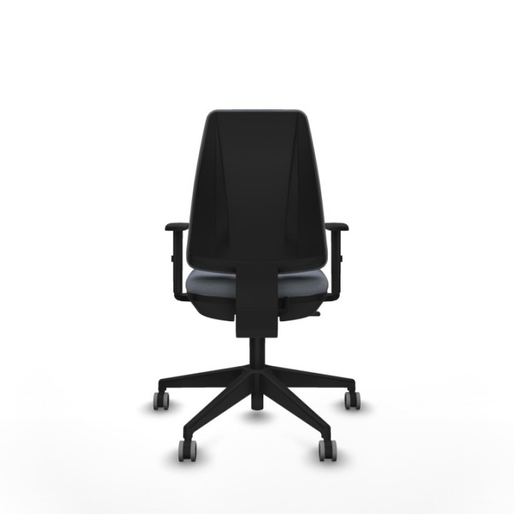 Elche CP bali gris brazos 1D base piramidal ruedas engomadas 65mm