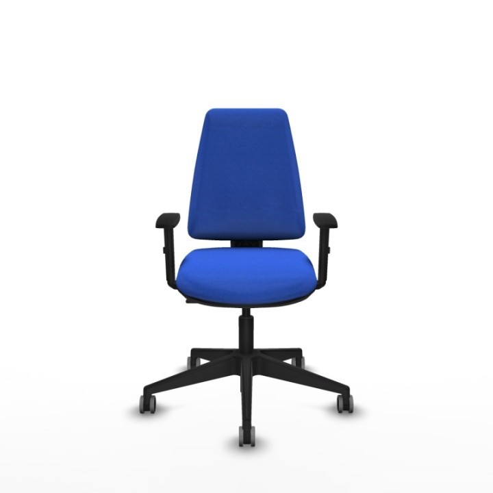 Elche CP bali azul brazos 1D base piramidal ruedas engomadas 65mm