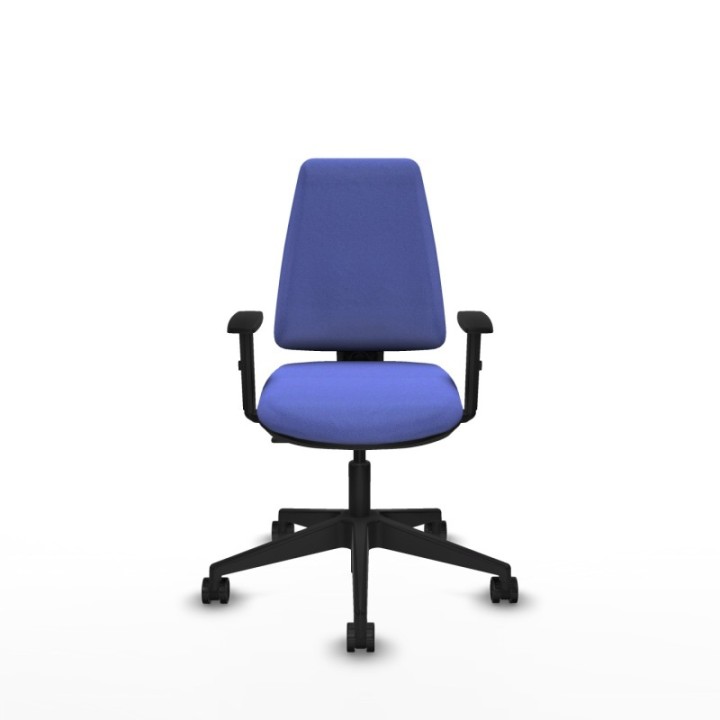 Elche CP bali azul claro brazos 1D base piramidal ruedas nailon 65mm