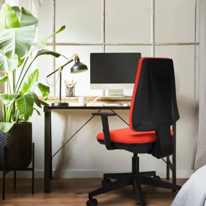 Elche CP bali turquesa brazos 1D base piramidal ruedas nailon 65mm