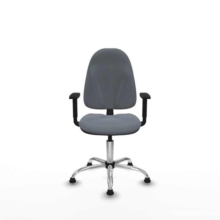 Algarra CP bali gris brazos 1D base cromada topes