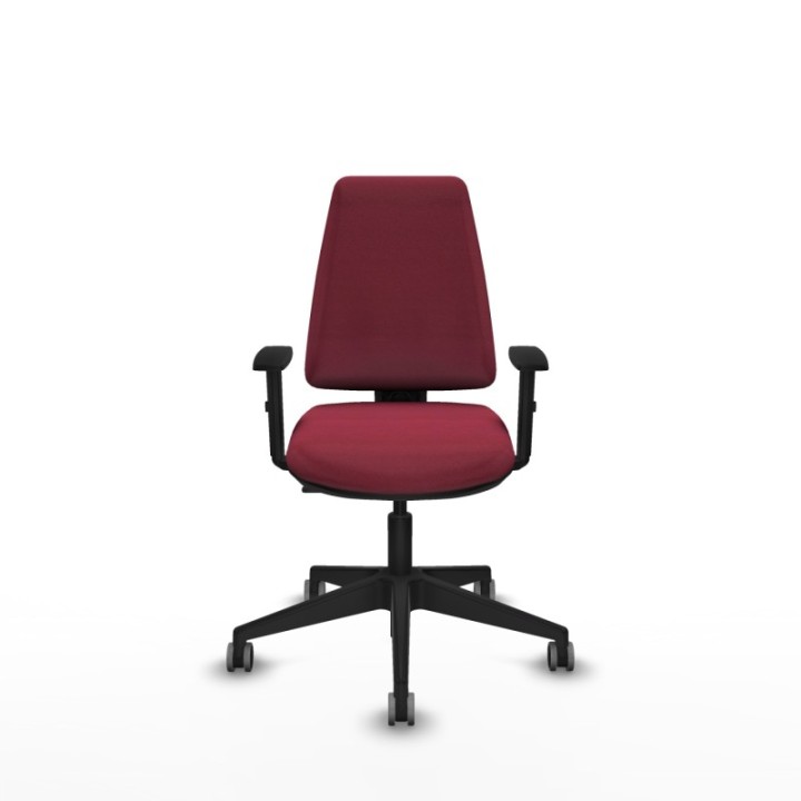 Elche CP bali granate brazos 1D base piramidal ruedas engomadas 65mm