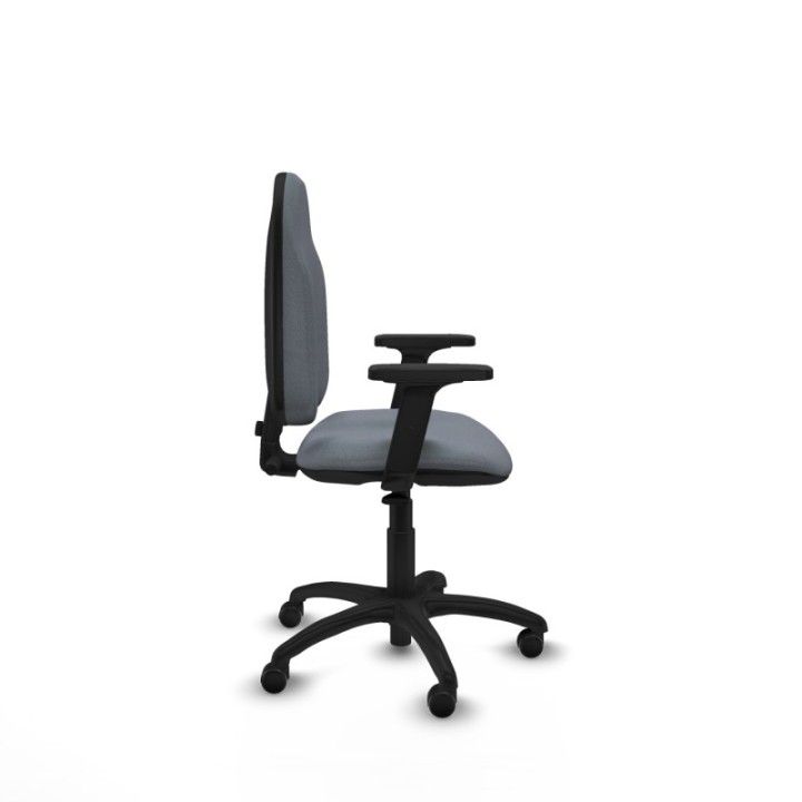 Algarra CP bali gris brazos 2D base poliamida ruedas autofrenantes 50mm