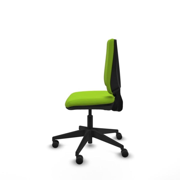 Elche CP similpiel pistacho base piramidal ruedas nailon 65mm