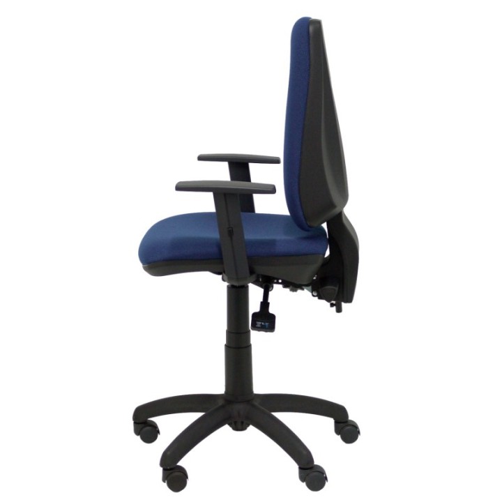 Silla Elche S bali azul marino brazos regulables