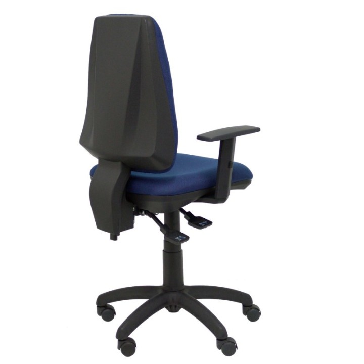 Silla Elche S bali azul marino brazos regulables