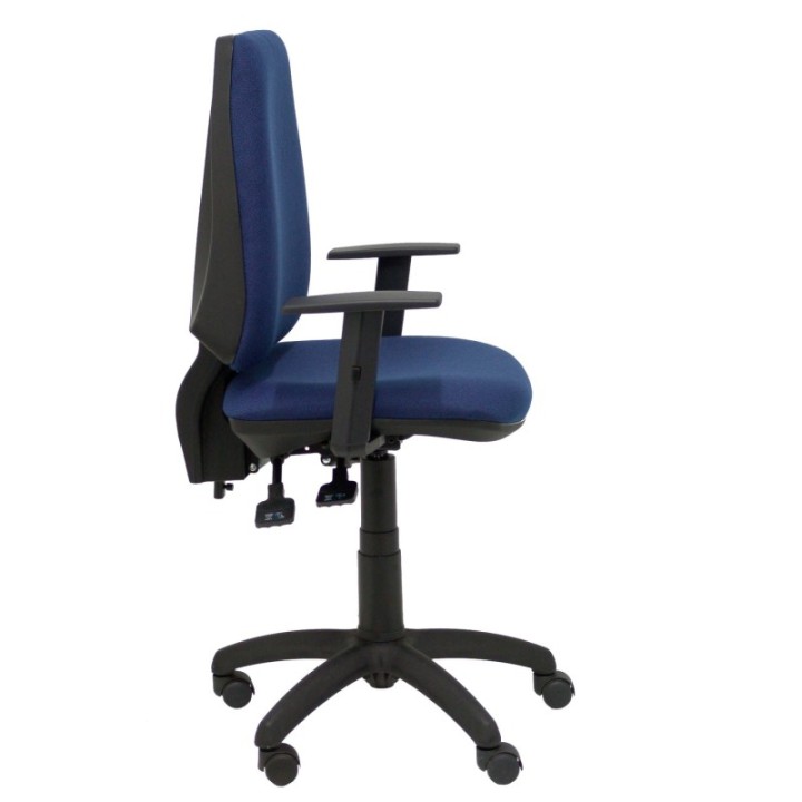 Silla Elche S bali azul marino brazos regulables