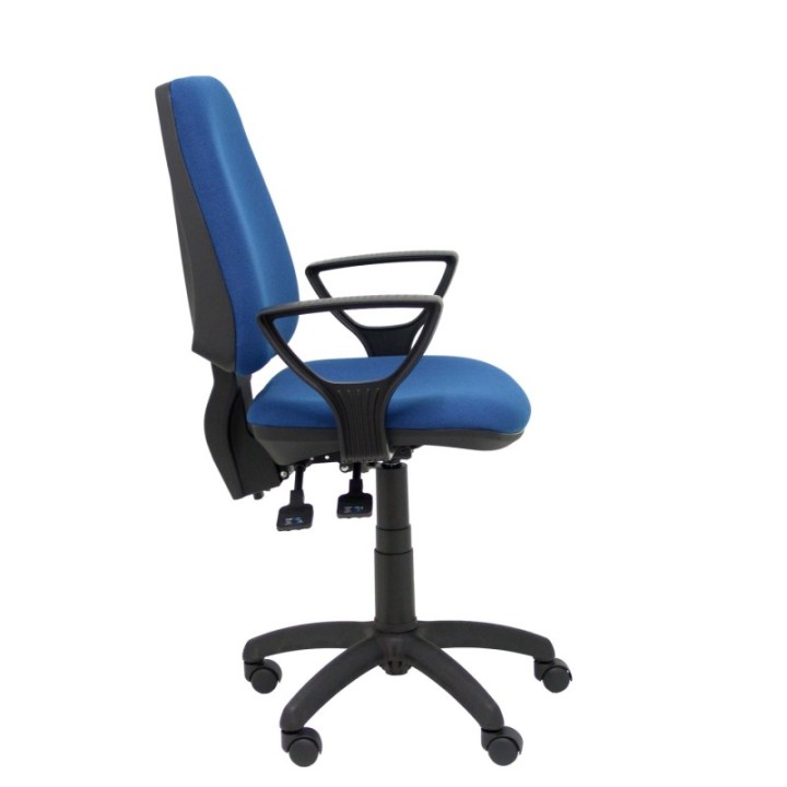 Silla Elche S bali azul marino brazos fijos