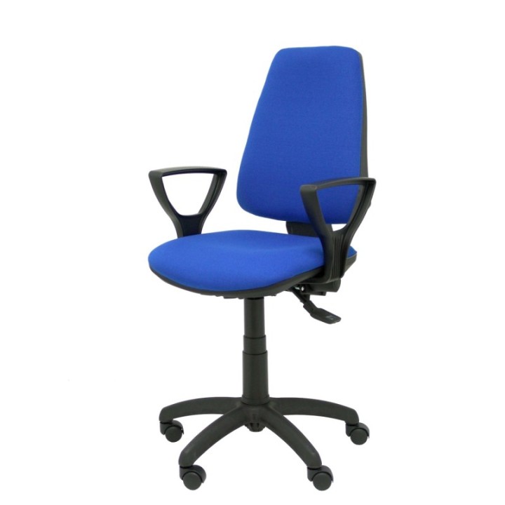 Silla Elche S bali color azul brazos fijos