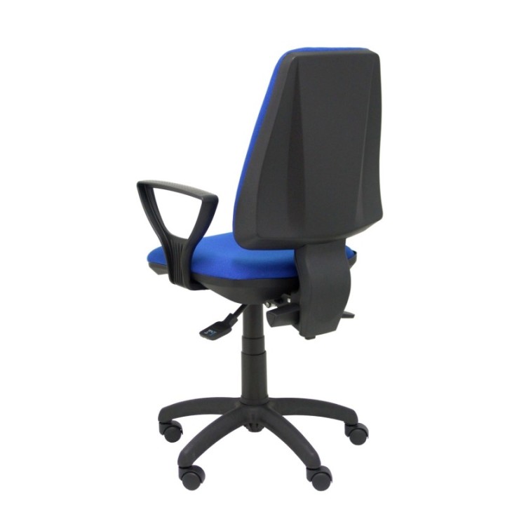 Silla Elche S bali color azul brazos fijos