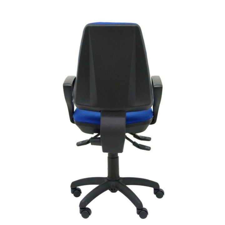 Silla Elche S bali color azul brazos fijos