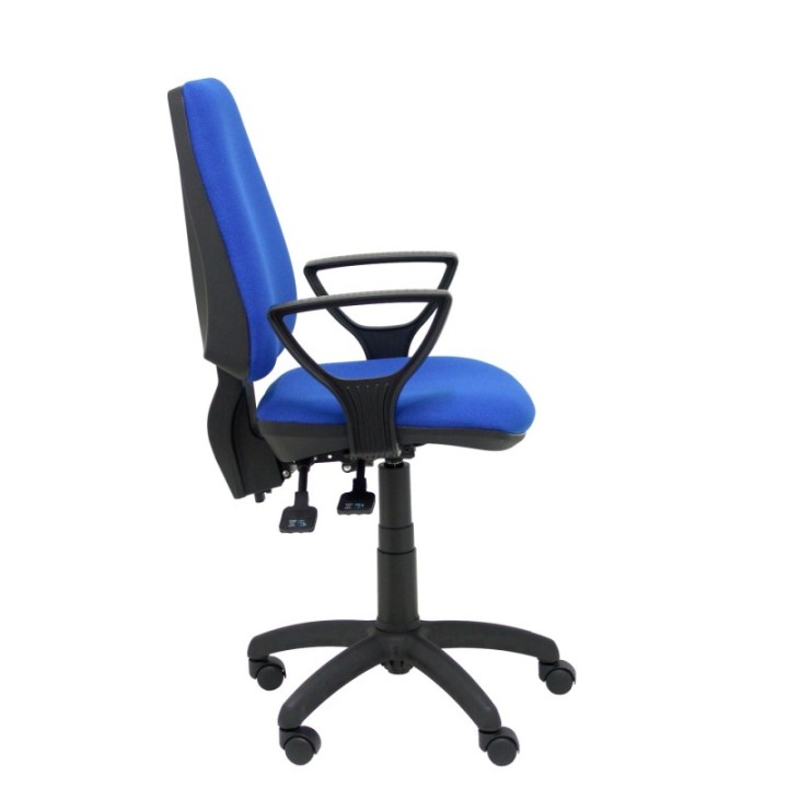 Silla Elche S bali color azul brazos fijos