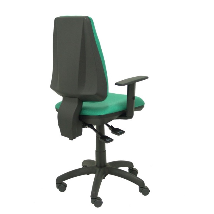 Silla Elche S bali verde esmeralda brazos regulables