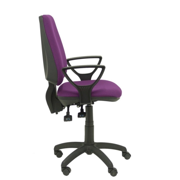 Silla Elche S bali morado brazos fijos