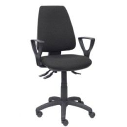 Silla Elche S bali negro brazos fijos