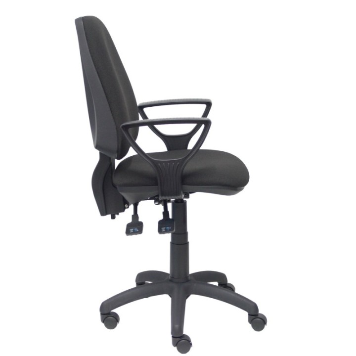 Silla Elche S bali negro brazos fijos