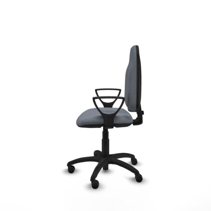 Algarra CP bali gris brazos fijos base poliamida ruedas autofrenantes 50mm