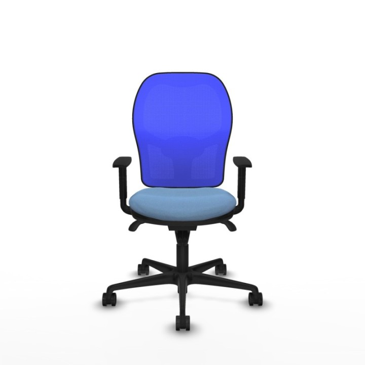 Jorquera sincro malla azul bali azul cielo brazos 1D base nailon  ruedas 65mm nailon