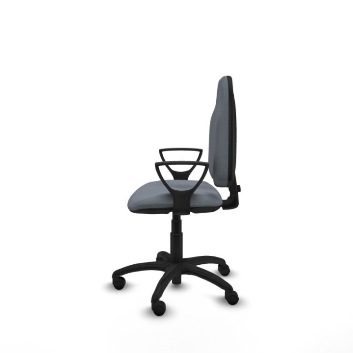 Algarra CP bali gris brazos fijos base poliamida ruedas nailon 50mm