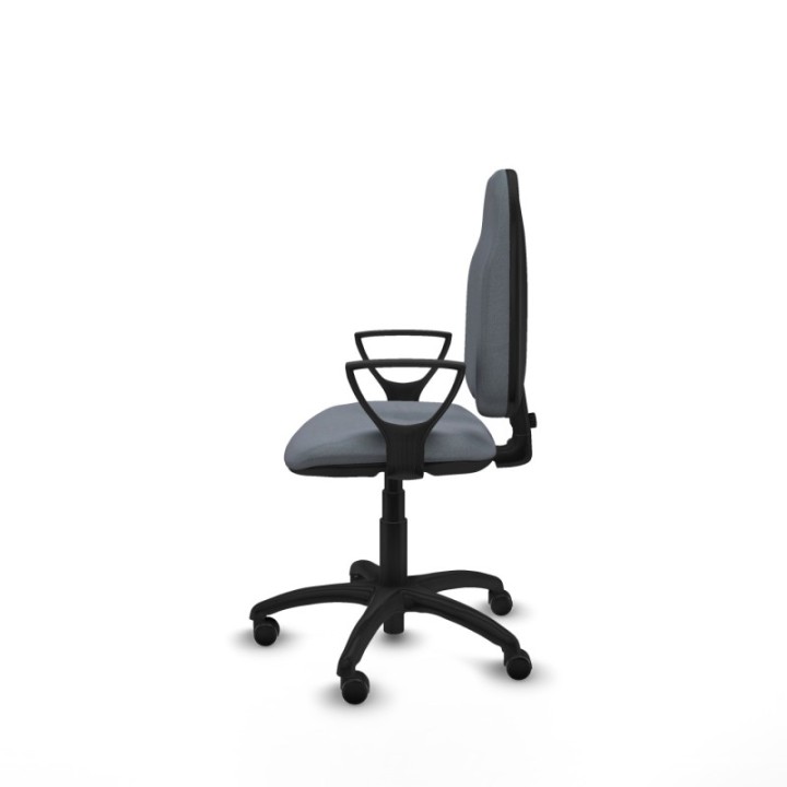 Algarra CP bali gris brazos fijos base poliamida ruedas engomadas 50mm