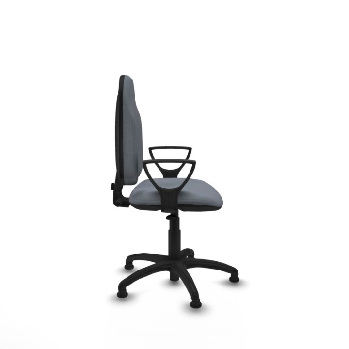 Algarra CP bali gris brazos fijos base poliamida topes