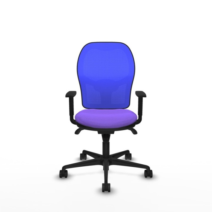 Jorquera sincro malla azul bali lila brazos 1D base nailon  ruedas 65mm nailon