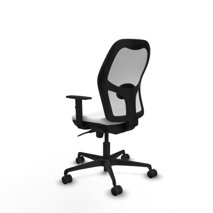 Jorquera sincro malla blanca bali blanco brazos 1D base nailon  ruedas 65mm nailon