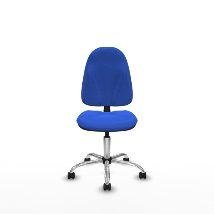 Algarra CP bali azul  base cromada ruedas autofrenantes 50mm