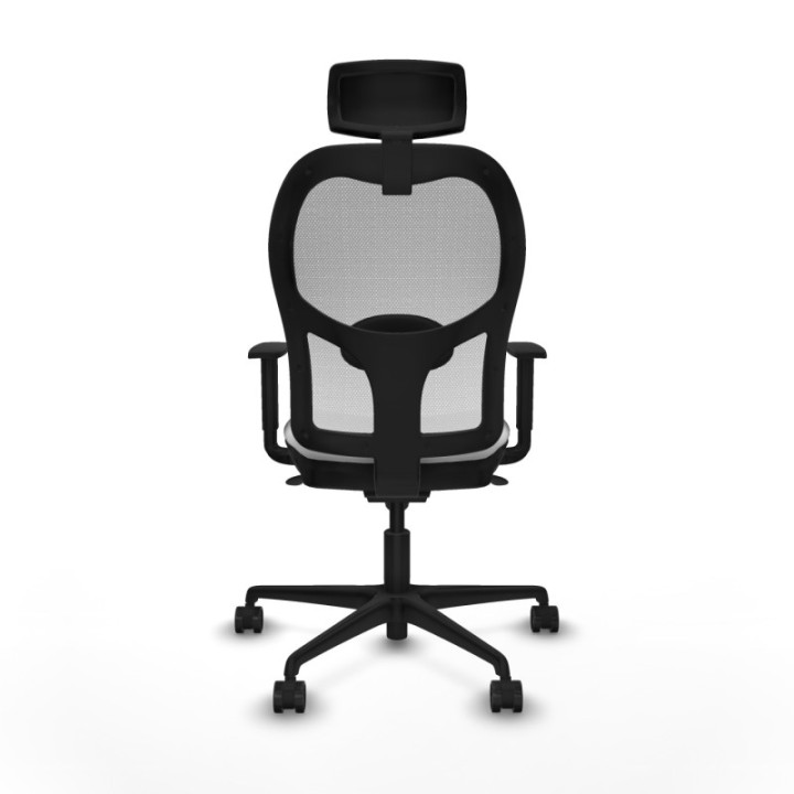 Jorquera sincro malla blanca bali blanco brazos 1D base nailon cabecero 2D ruedas 65mm nailon